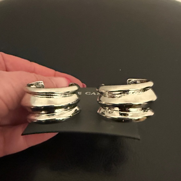 Vince Camuto Hoop Earrings.  Brand new! - Picture 5 of 5